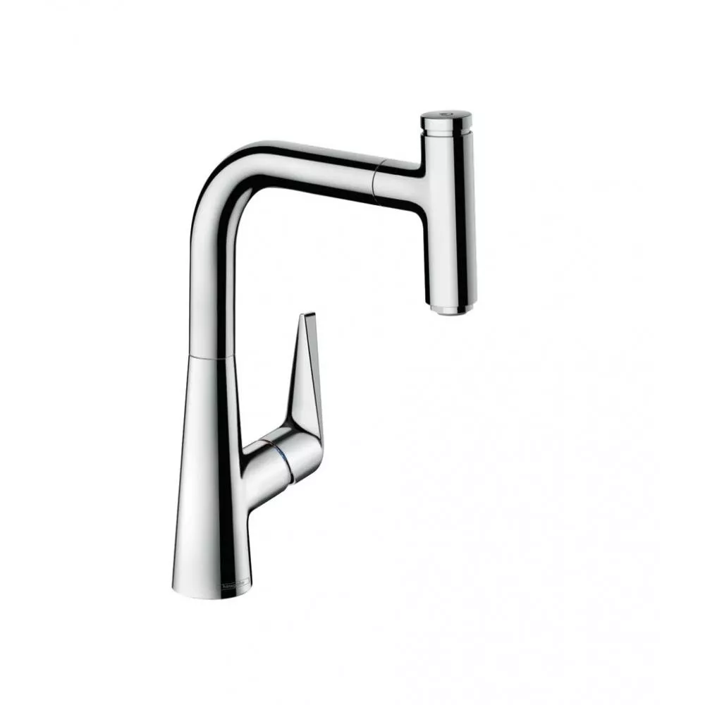 

Кухонный смеситель однорычажный, 220, с вытяжным изливом, 1jet Hansgrohe 72822000