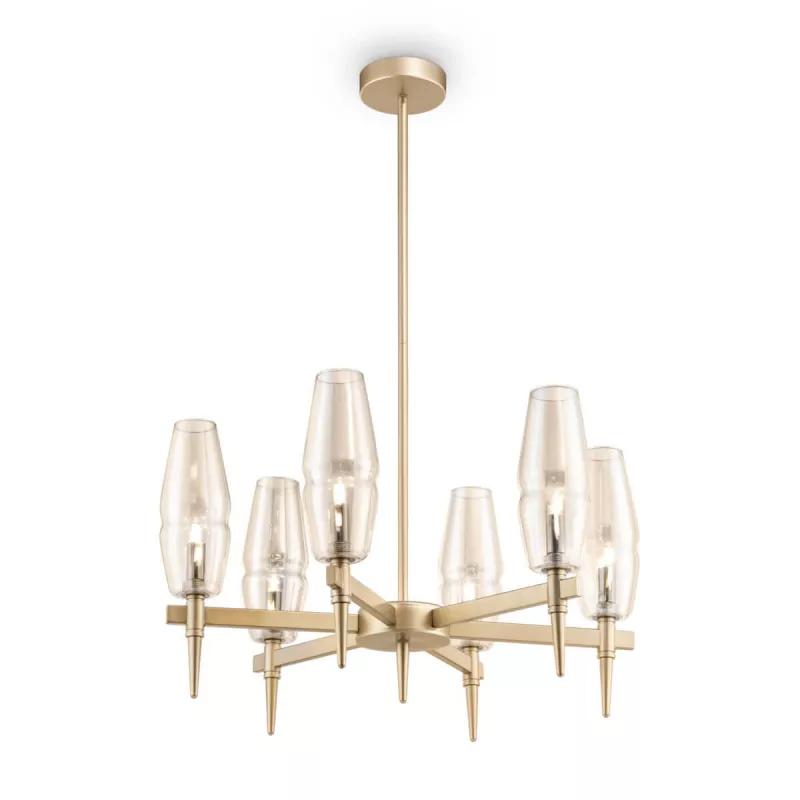 

Подвесная люстра Maytoni Lita H002PL-06G