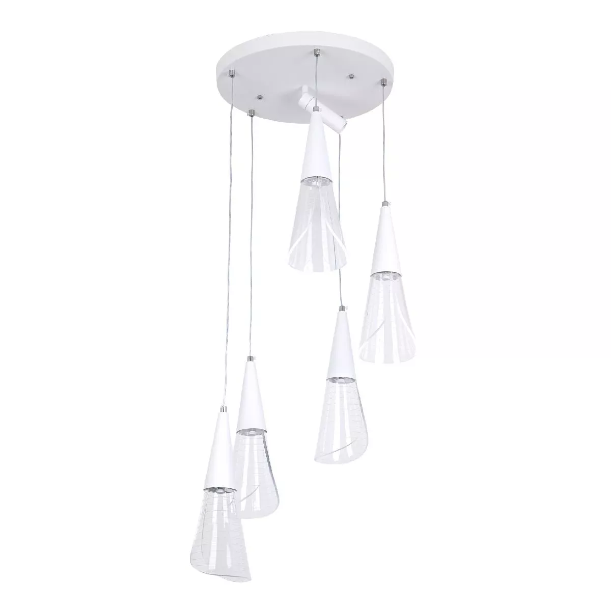 

Каскадная люстра LED4U L7106-6 WТ