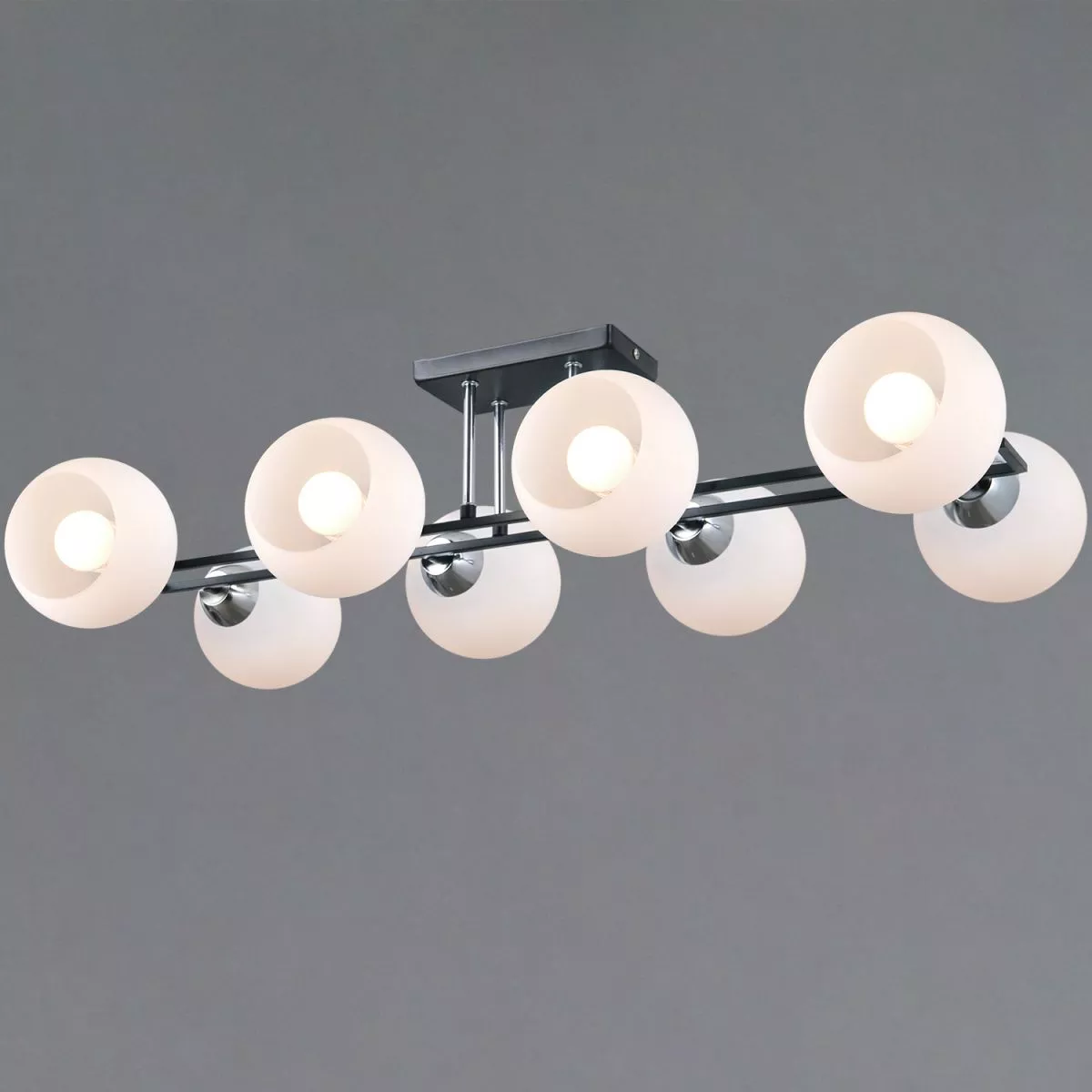 

Потолочная люстра Illumico IL0791-8CSQ-25 BK CR TRENTO