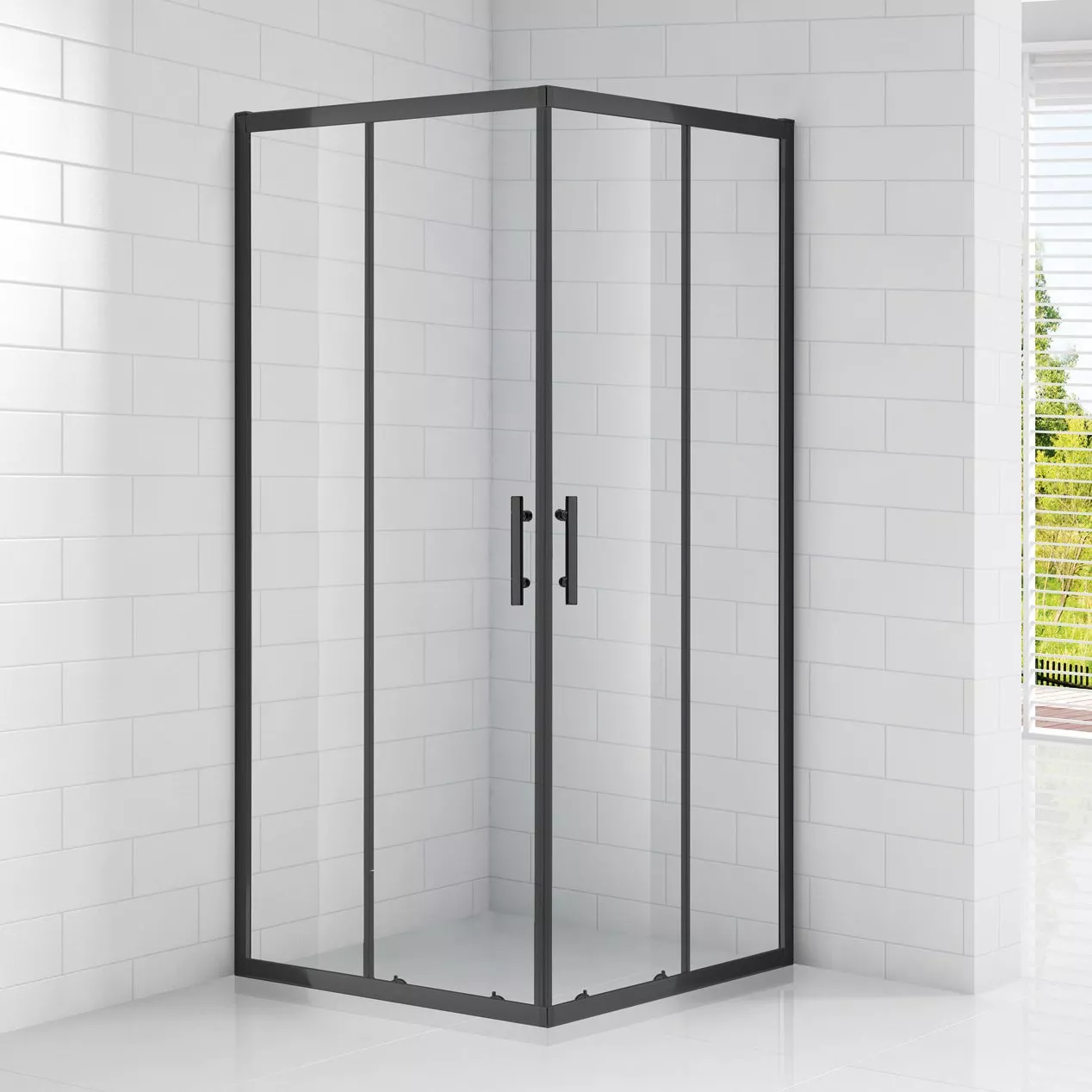 

Душевой уголок Cezares Eco O A2 90 C NERO