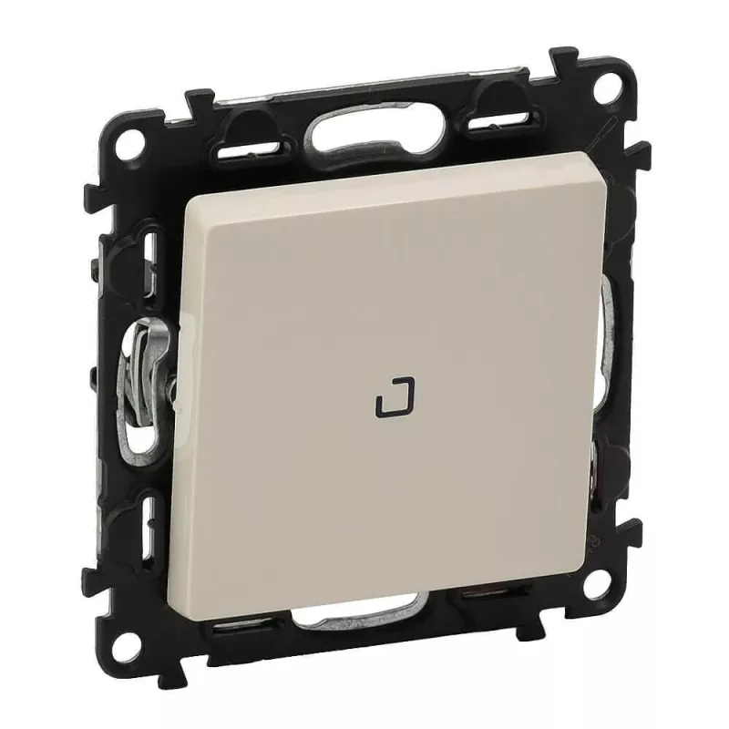 

Выключатель одноклавишный Legrand Valena Life 10A 250V с подсветкой слоновая кость 752510