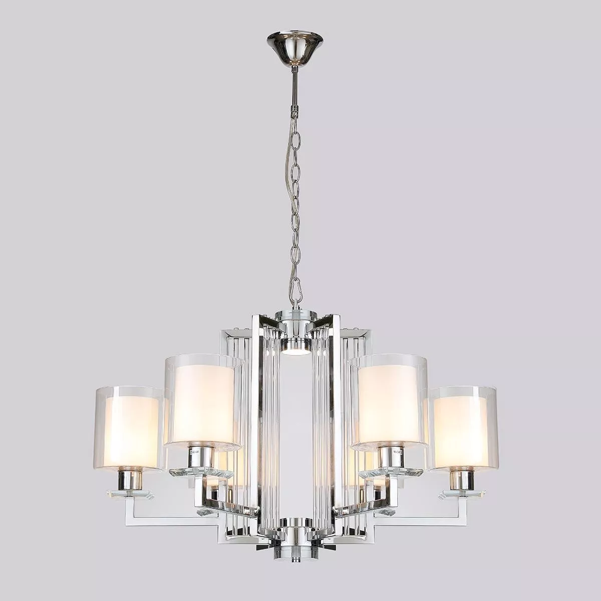 

Подвесная люстра iLamp King RM6201-6 CR+CL