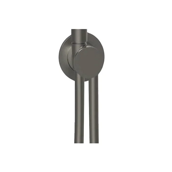 ALMAR Modular Вывод из стены со шлангом внешн часть для E134008 круглое основание латунь Brushed PVDцвет Gun Metal GM 46523₽