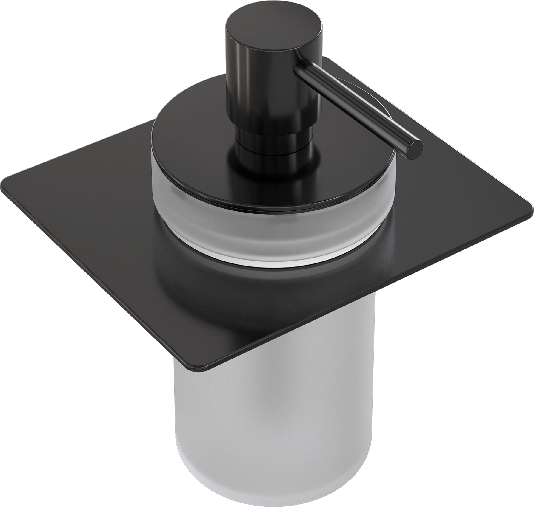 

Дозатор Boheme Space 10966-SGM-DISP глянцевый графит