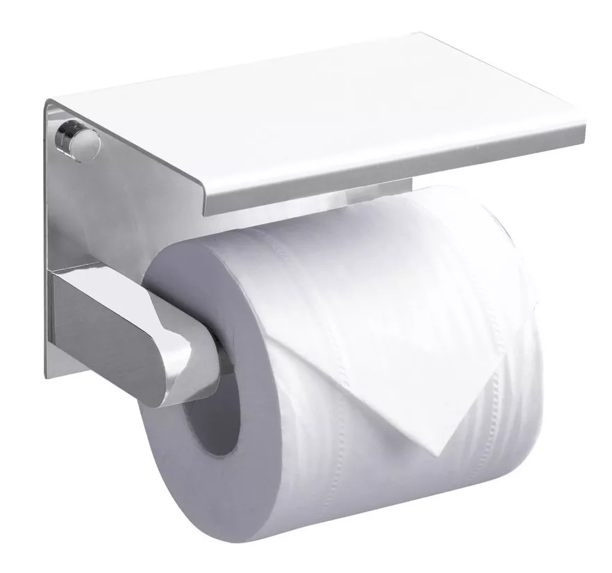 

Держатель туалетной бумаги с полкой RUSH Edge (ED77141 White)
