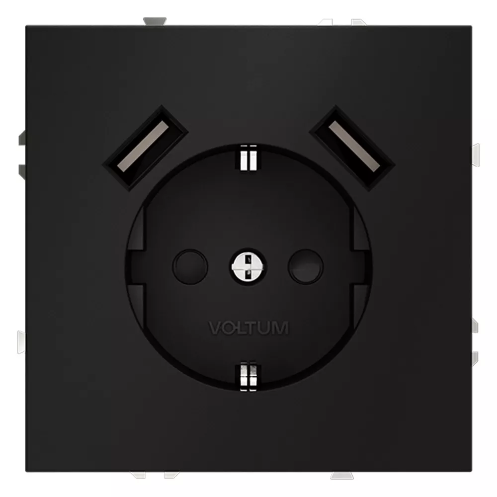 

Розетка с USB, А+А Voltum S70 VLS040408