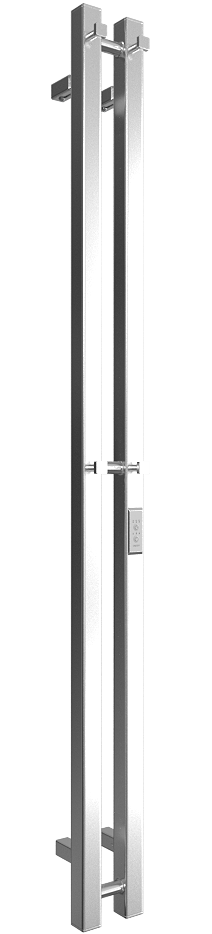 Полотенцесушитель электрический Двин X-2 plaza neo 4657801241000 120x10 см подключение справа слева хром I-образный 14316₽