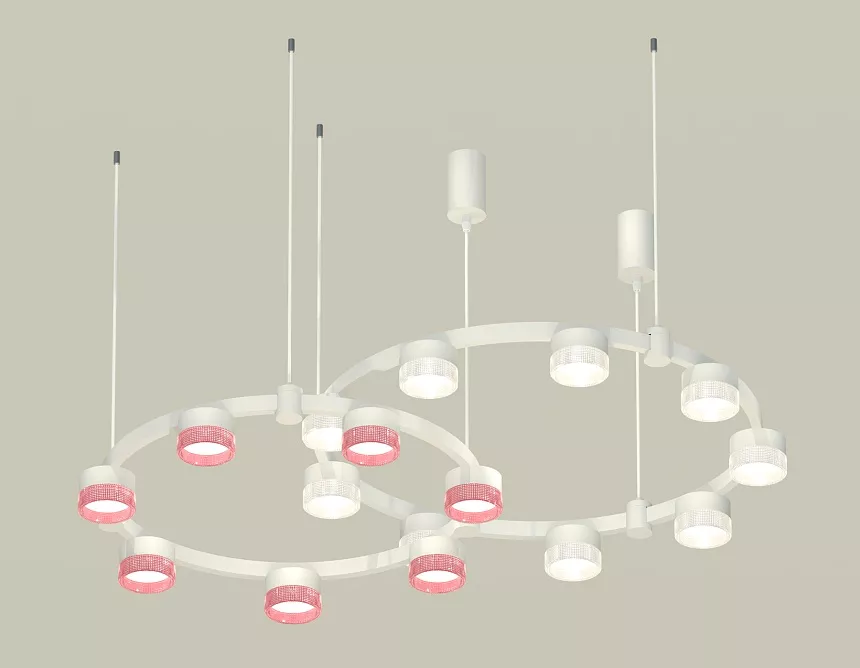 

Комплект подвесного светильника Ambrella Light Techno Ring XR92081310 (A9208x2, C9241, C9236, N8480, N8486)