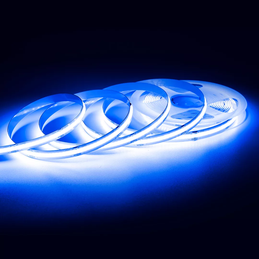 

Светодиодная лента Apeyron 5м, 24В, 14Вт/м, COB, 512д/м, IP20 Синий 217ОО