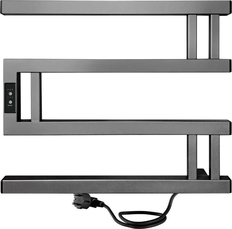 

Полотенцесушитель электрический Indigo Muza DGM40-50GFMRt graphite metallic