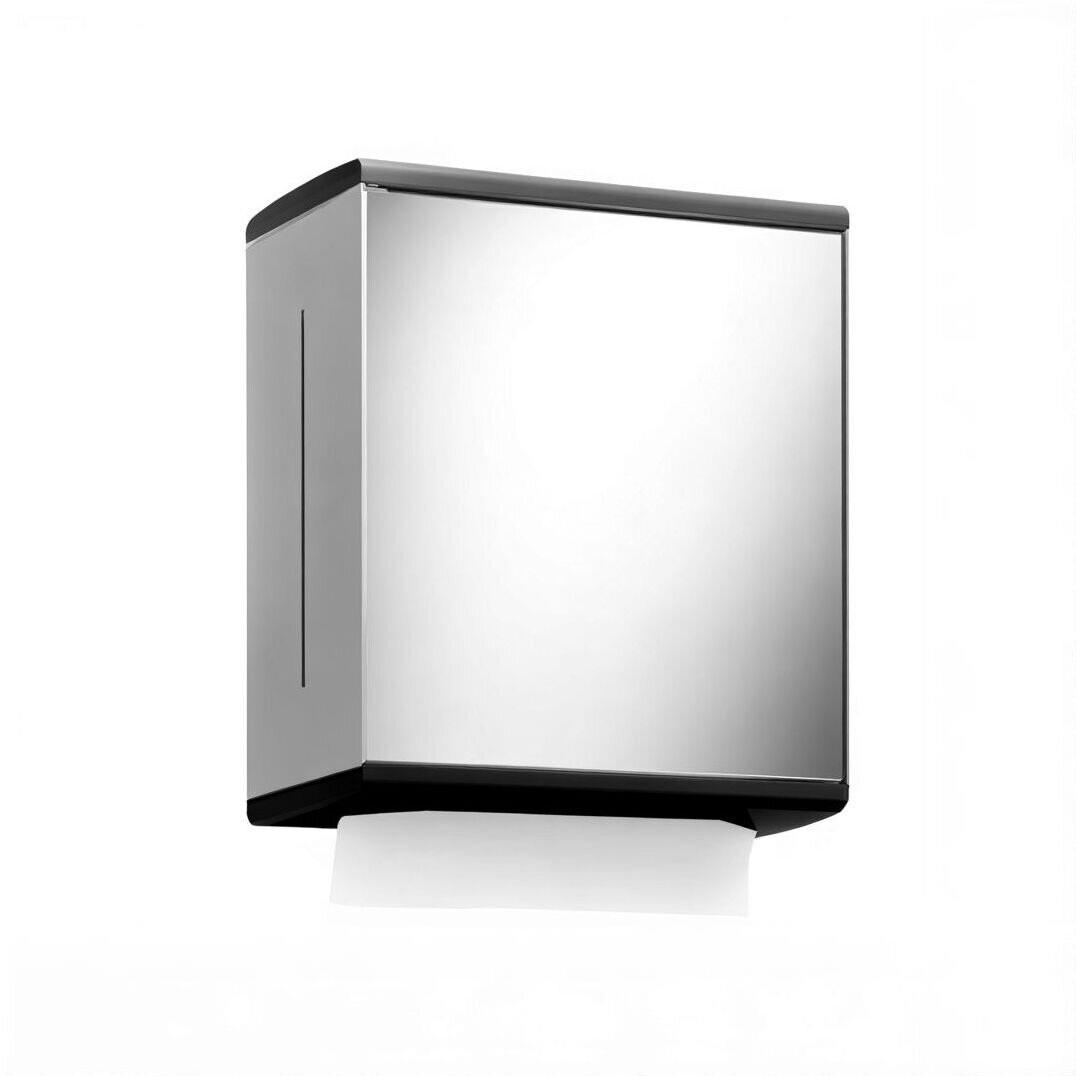 KEUCO MOLL Дозатор бумажных полотенец, петли слева, алюминий анодированный/антрацит