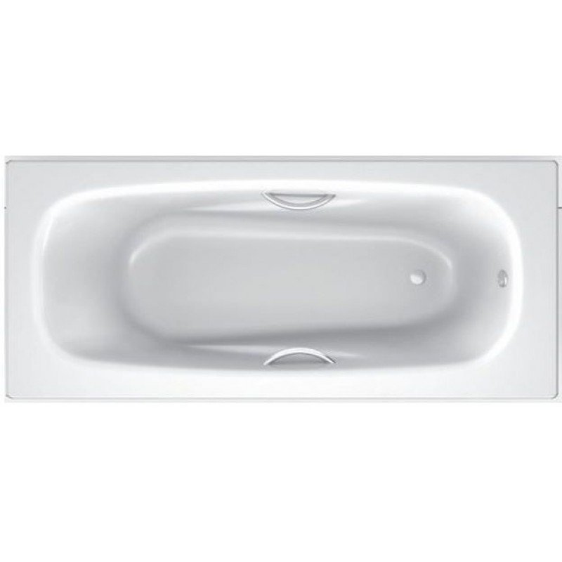 Купить Стальная ванна Blb Anatomica 170x75 см (B75L handles), белый, сталь