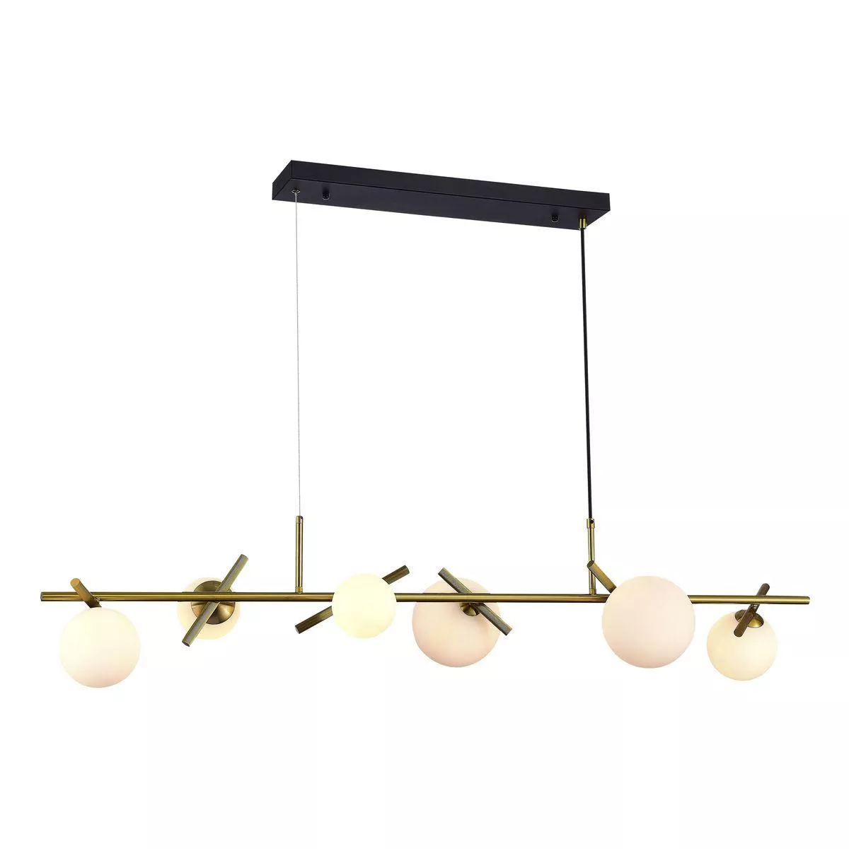 

Подвесная люстра iLamp Golden 2134-6L BR+MBK