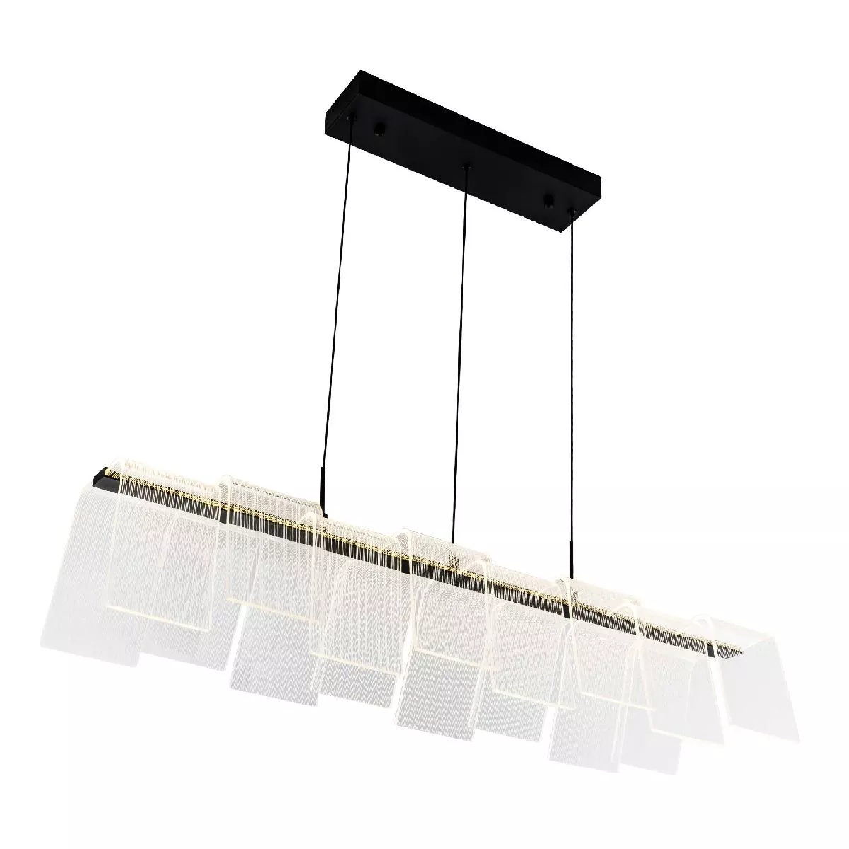 

Подвесная люстра LED4U L7709-970 BK