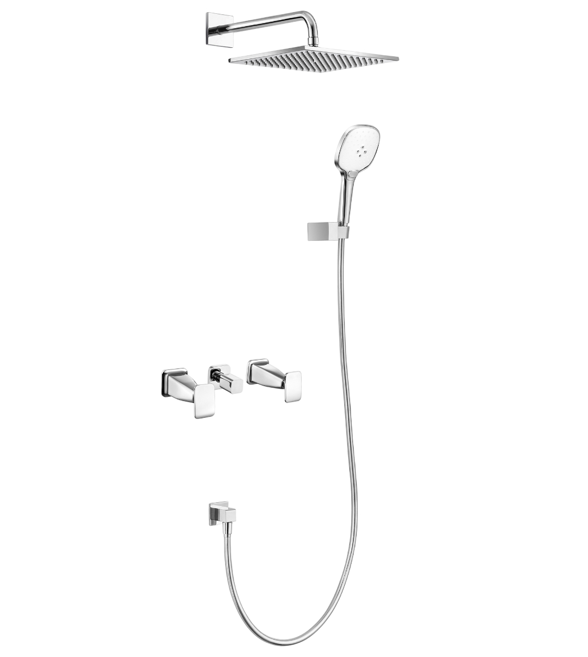 

Душевой комплект Wonzon & Woghand Shakespeare WW-654701-CR хром