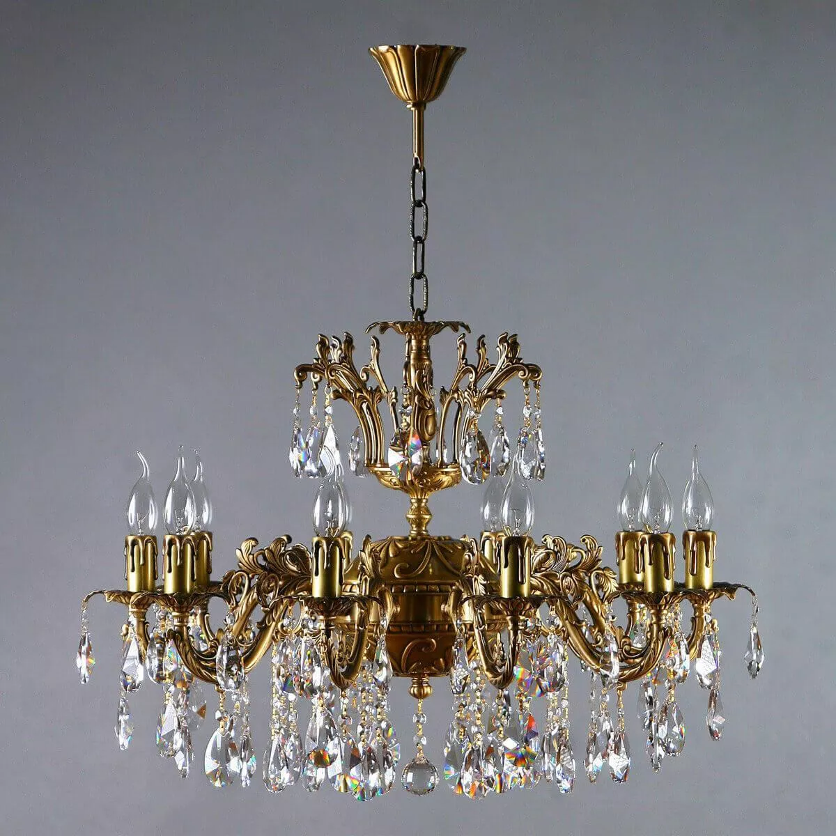 

Подвесная люстра Ambiente Granada 2118/10 AB Tear drop