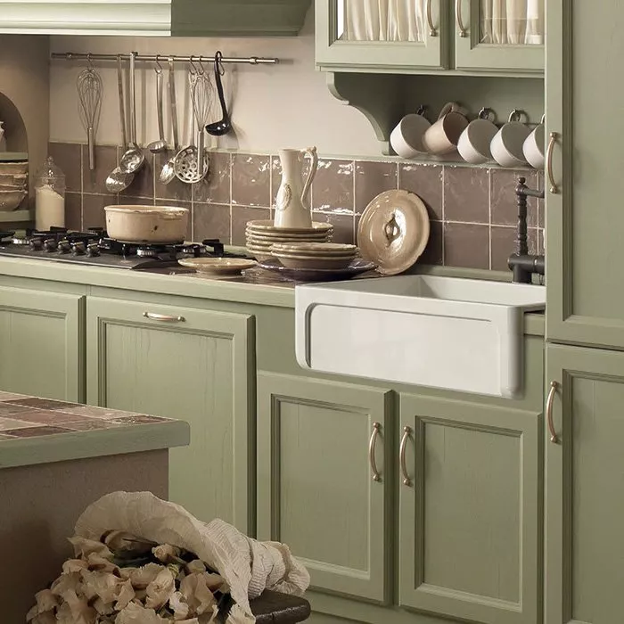 

KERASAN Hannah YORKSHIRE Раковина керамическая кухонная 686x470x254 мм,без отв под смеситель, без сифона, толщина 30 мм, цвет белый