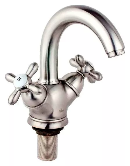 

Смеситель для раковины Timo Ritz 0141FN silver, серебро