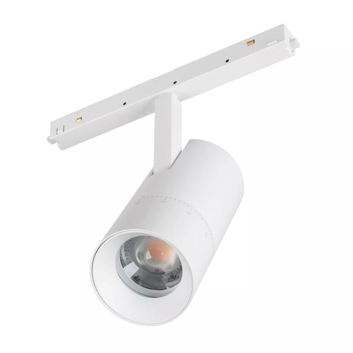 Трековый магнитный светильник Arlight MAG-ORIENT-SPOT-ZOOM-R65-15W Day4000 (WH, 20-60 deg, 48V) (IP20 Металл) 038950(1)