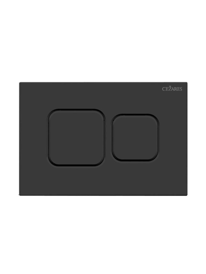 PN2-BTN-NOP Кнопка смыва CEZARES PNEUMATIC-2, черный матовый