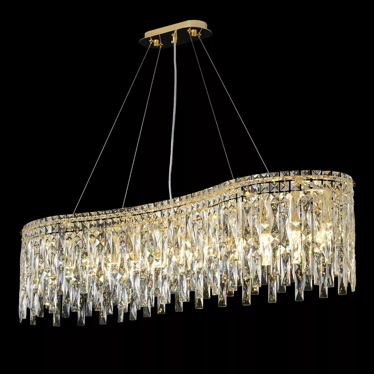 

Подвесная люстра Crystal Lux ABRIL SP12 L1200 GOLD
