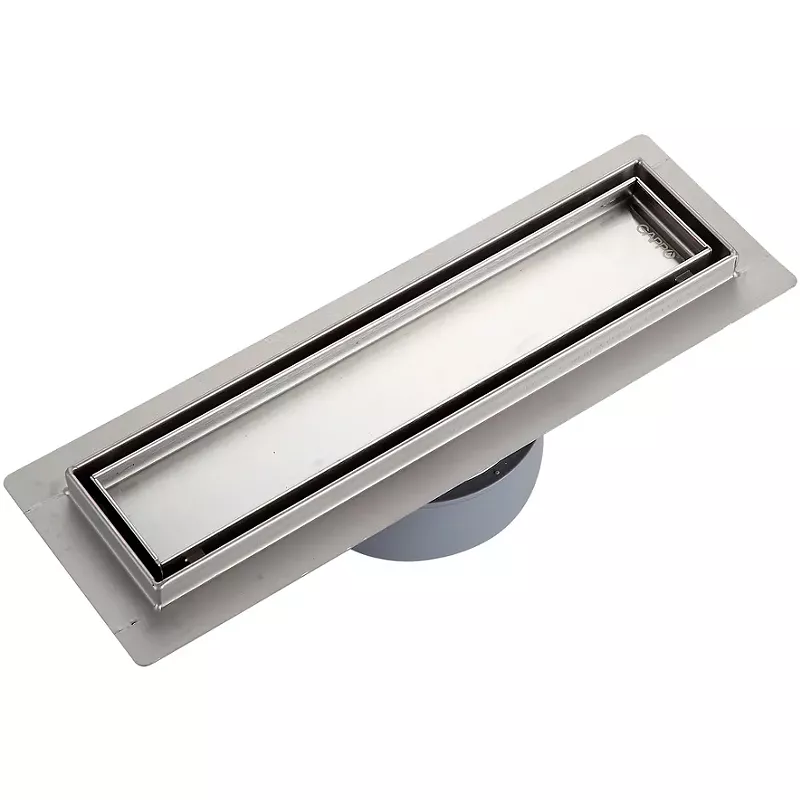 

Душевой лоток Gappo хром 30 с решеткой под плитку