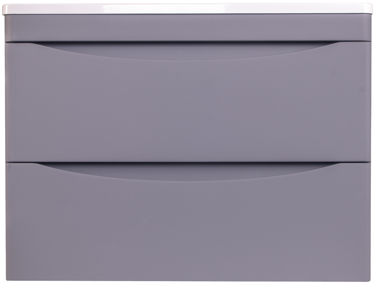 

Тумба с раковиной Style Line Бергамо Мини 70 Люкс Plus подвесная, антискрейтч серая