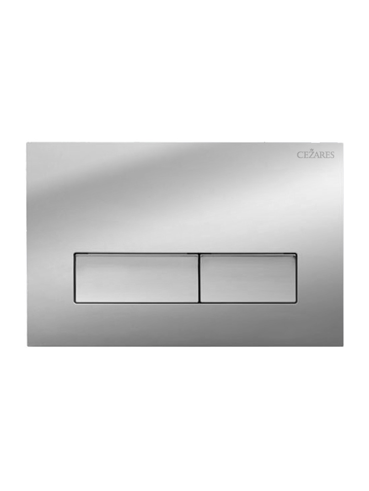 SLIDER-BTN-01 Кнопка смыва CEZARES SLIDER, хром