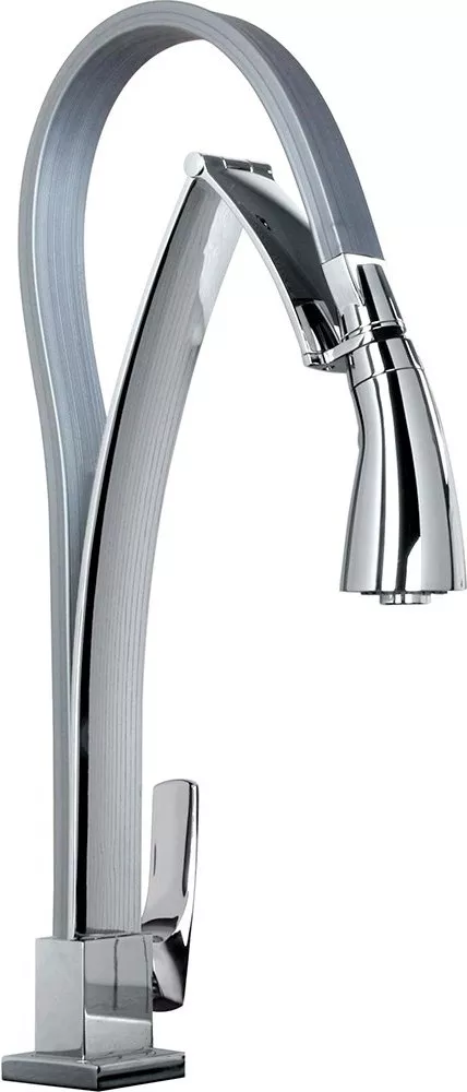 

Смеситель для кухни Paini Hybrid HKCR557TKKM с гибким изливом