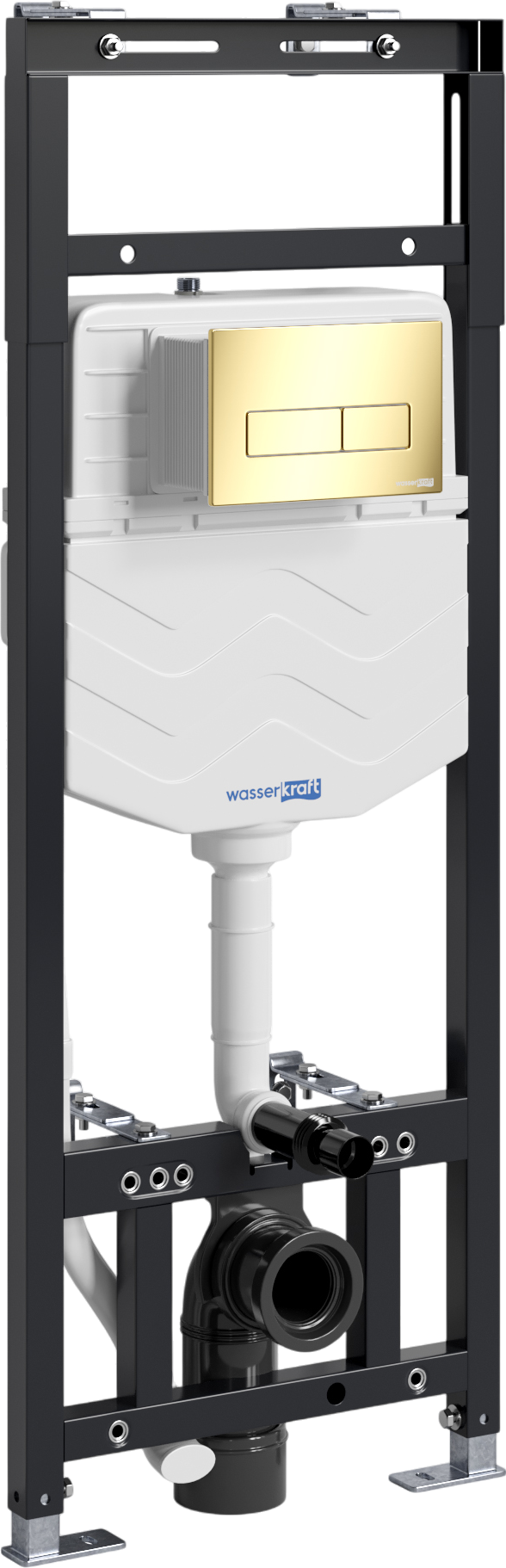 

Система инсталляции для унитазов Wasserkraft Alme 15TLT.010.ME.PG03 с кнопкой смыва золото