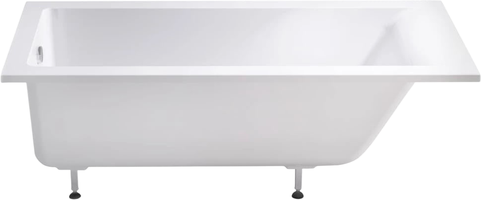   Santehnika Room Ванна из искусственного камня Астра-Форм Нейт 01010056 180x80 см, встраиваемая, матовая белая, на ножках