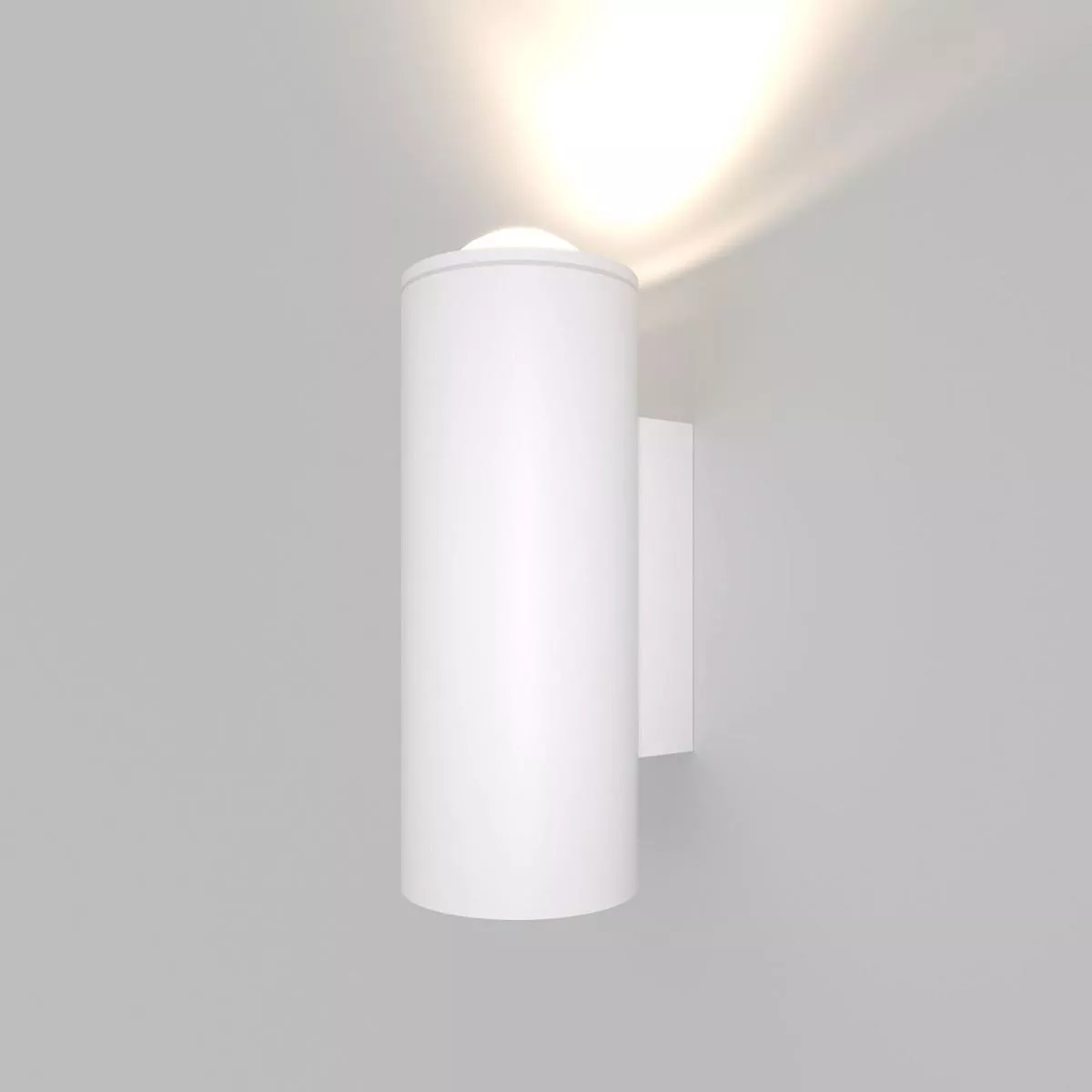

Уличный настенный светодиодный светильник Elektrostandard Column 35138/U белый a063023