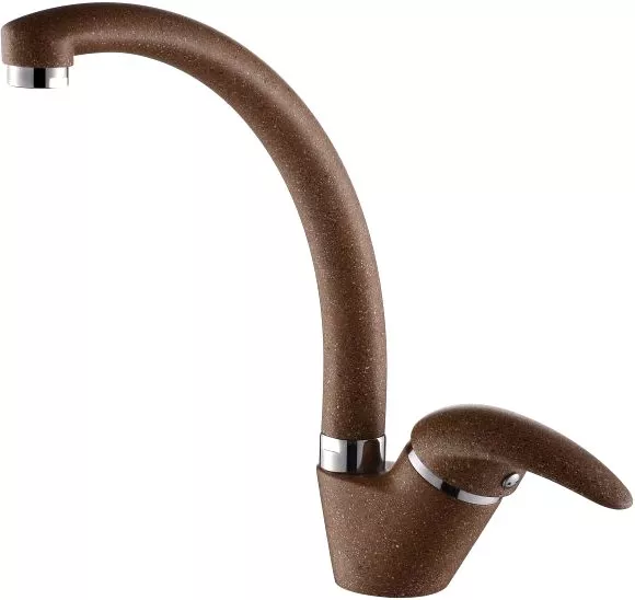 

Смеситель Paulmark Holstein Ho212012-307 для кухонной мойки, терракот, Коричневый
