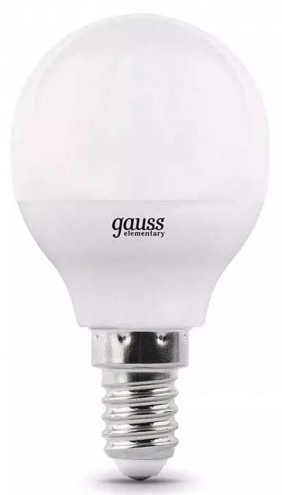 

Лампа светодиодная Gauss 1051 E14 7Вт 3000K 105101107-D