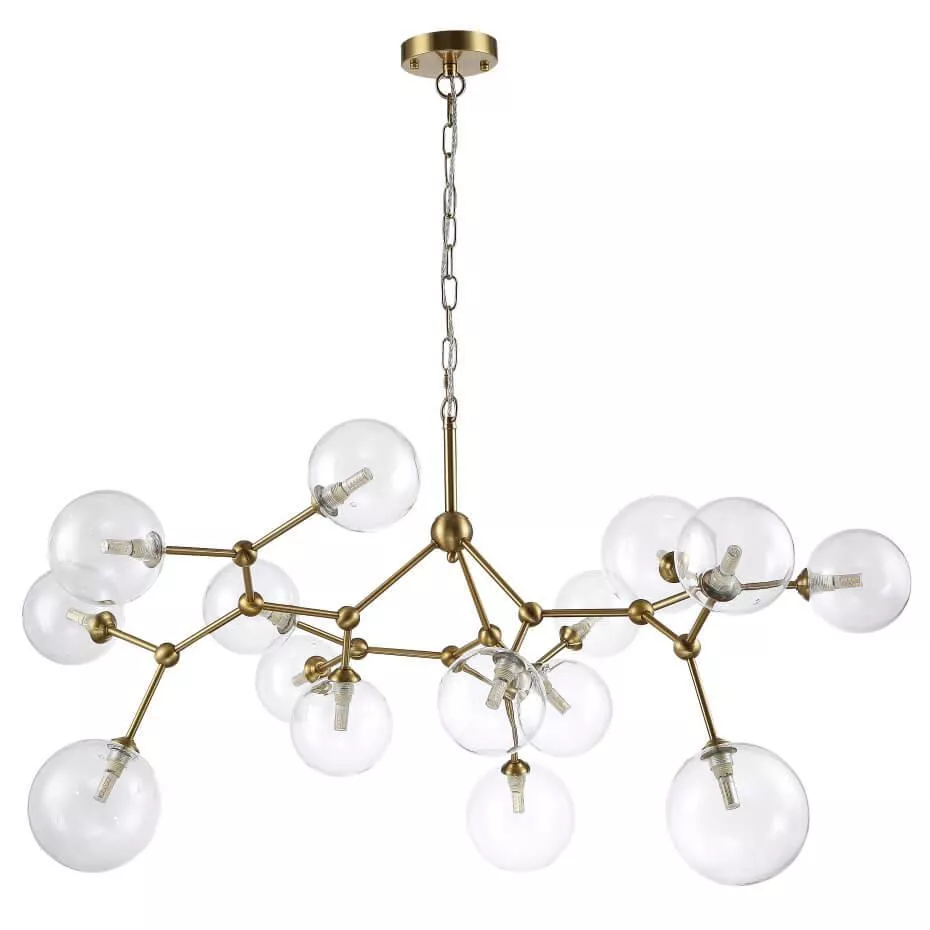 

Подвесная люстра Crystal Lux Maximo SP15 Bronze