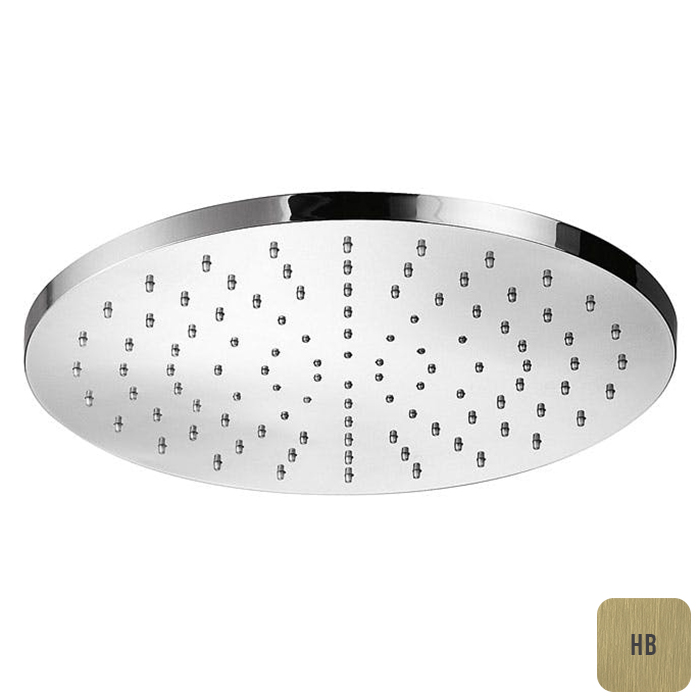 ALMAR Shower Head Верхний душ круглый D 300 мм без держателя латунь Brushed PVD цвет High Brass HB 83883₽