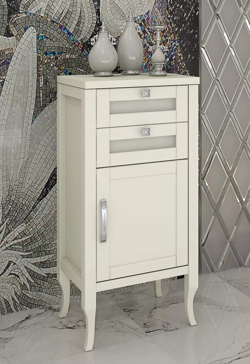 Тумба Opadiris Мираж 44 R бежевый матовый