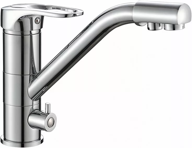 

Смеситель для кухни Steel Hammer SH 321 CR с подключением к фильтру хром