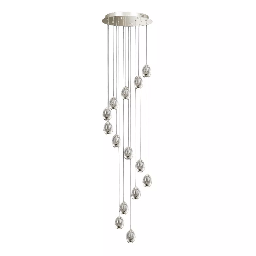 Каскадные люстры  Santehnika Room Каскадная люстра DeLight Collection Terrene MD13003023-14A chrome