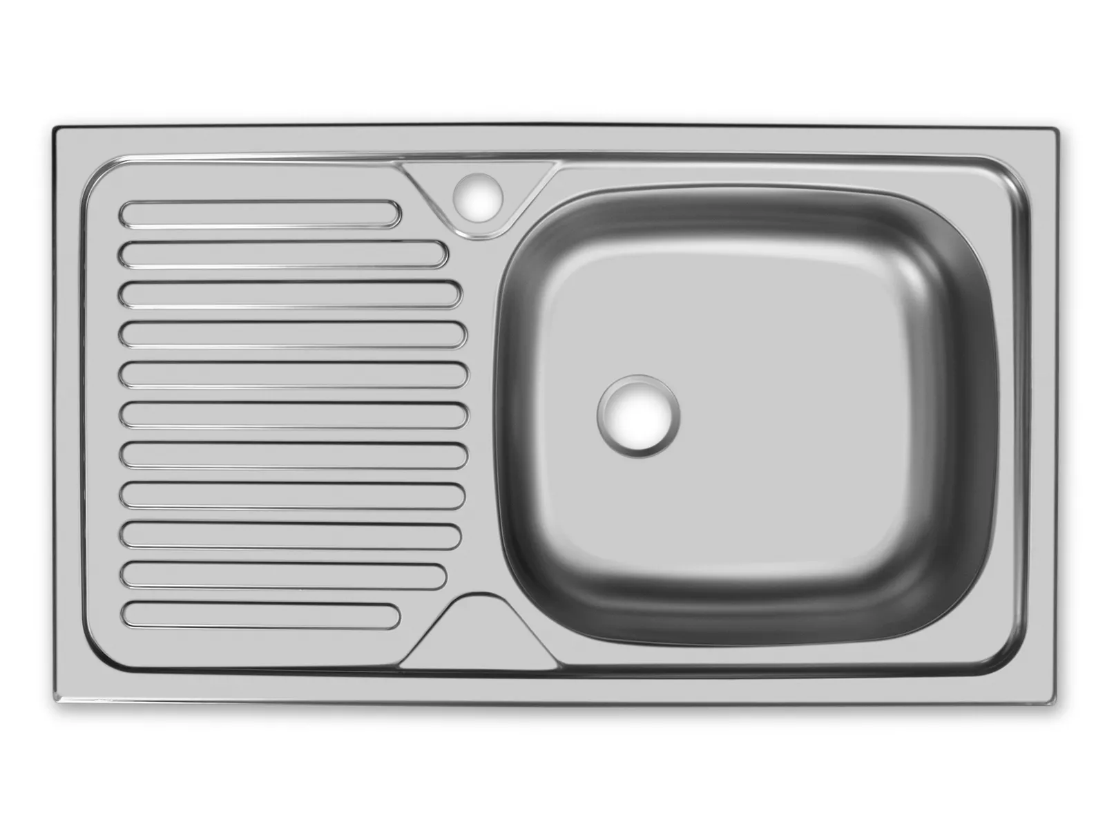 

Мойка кухонная Ukinox Классика CLM760.435 ---5K 1R