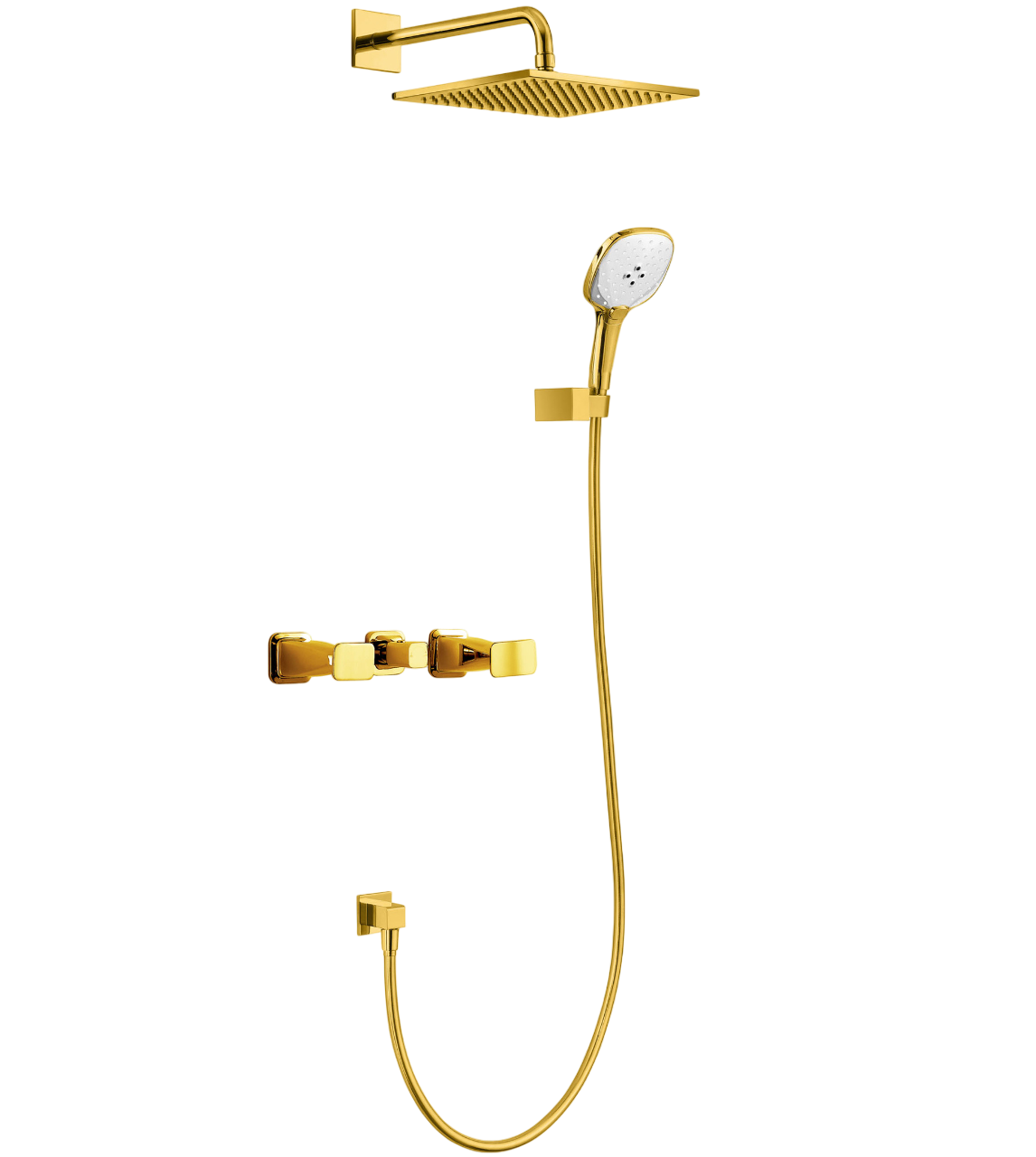 

Душевой комплект Wonzon & Woghand Shakespeare WW-654701-DG темное золото