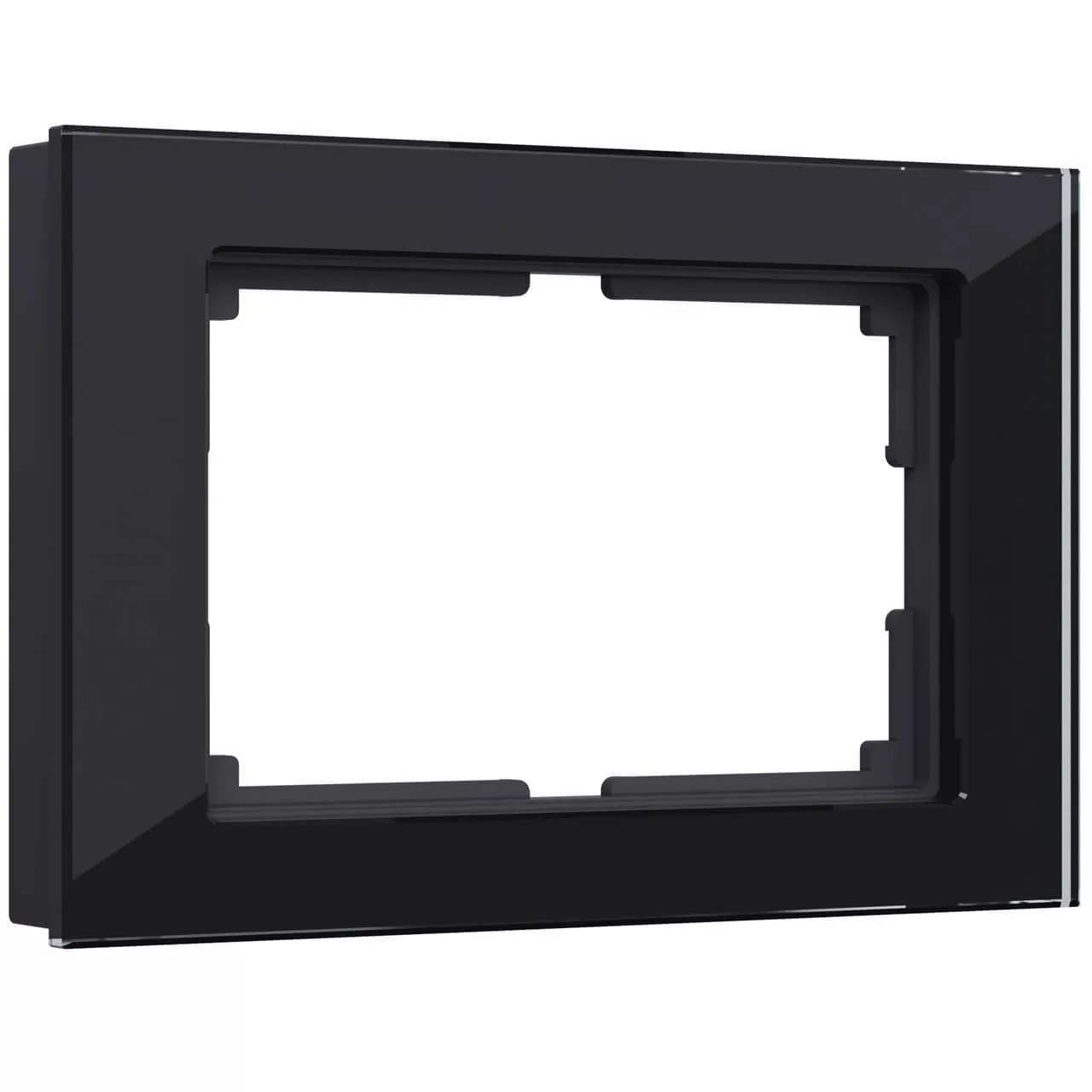 

Рамка для двойной розетки Werkel Favorit черный W0081108 4690389160226