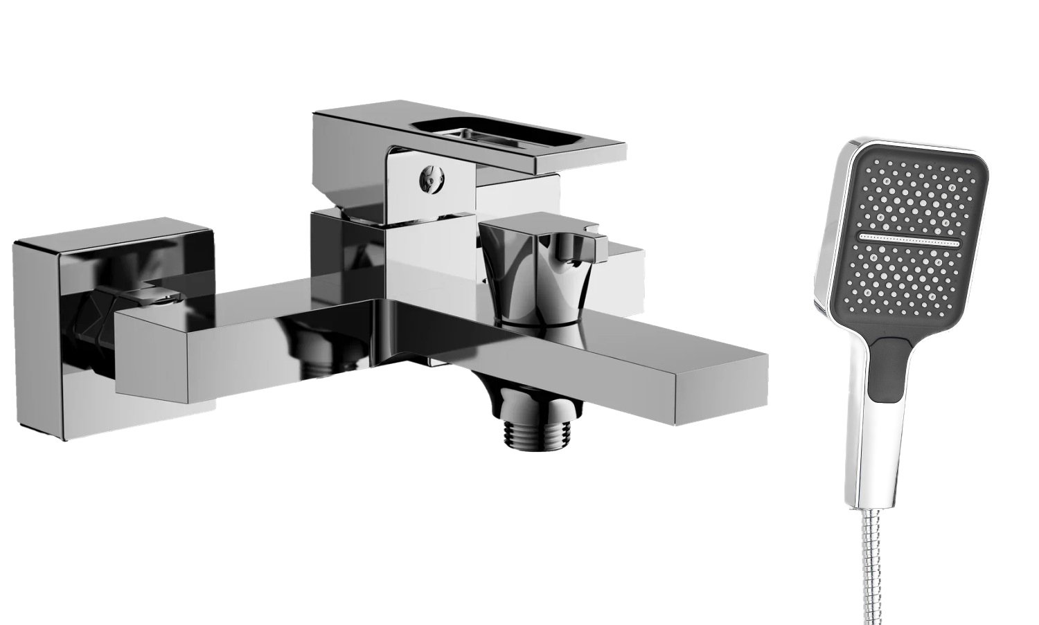 Смеситель для ванны с душем BELZ B658 B60658 хром 10452₽