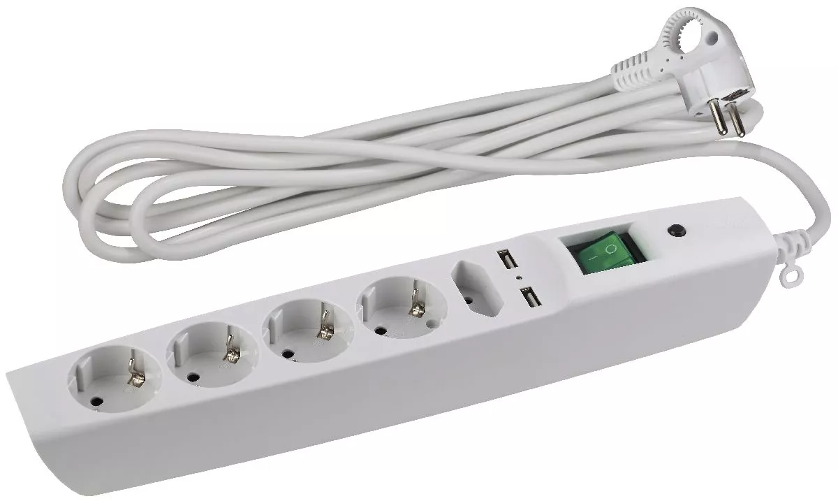 

Сетевой фильтр Эра SFU-5es-2m-W C0043327