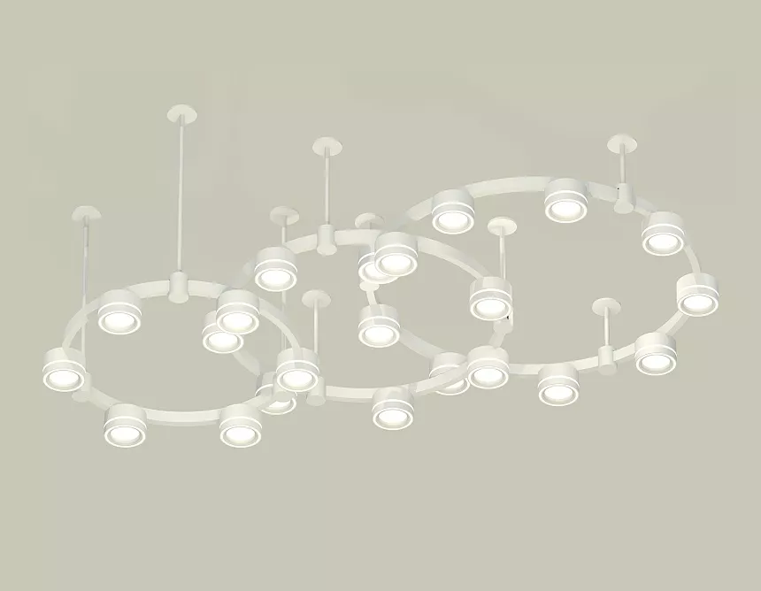 

Комплект подвесного светильника Ambrella Light Techno Ring XR92212250 (A9221, A9226, C9241, C9232, C9236, C9231, N8433)