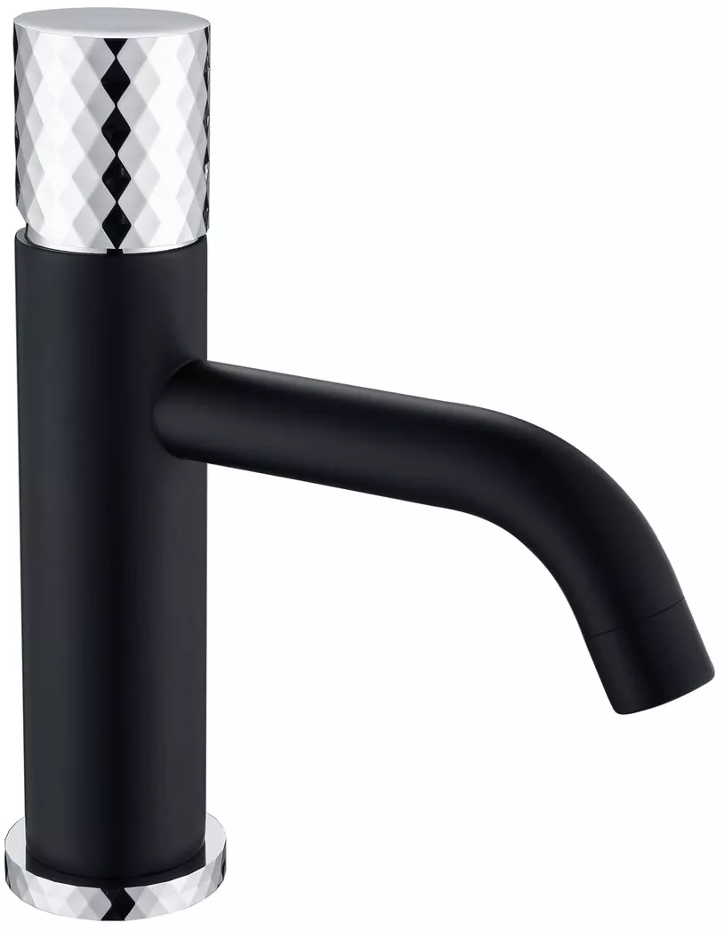

Смеситель для раковины Boheme Stick 121-BCR black diamond chrome