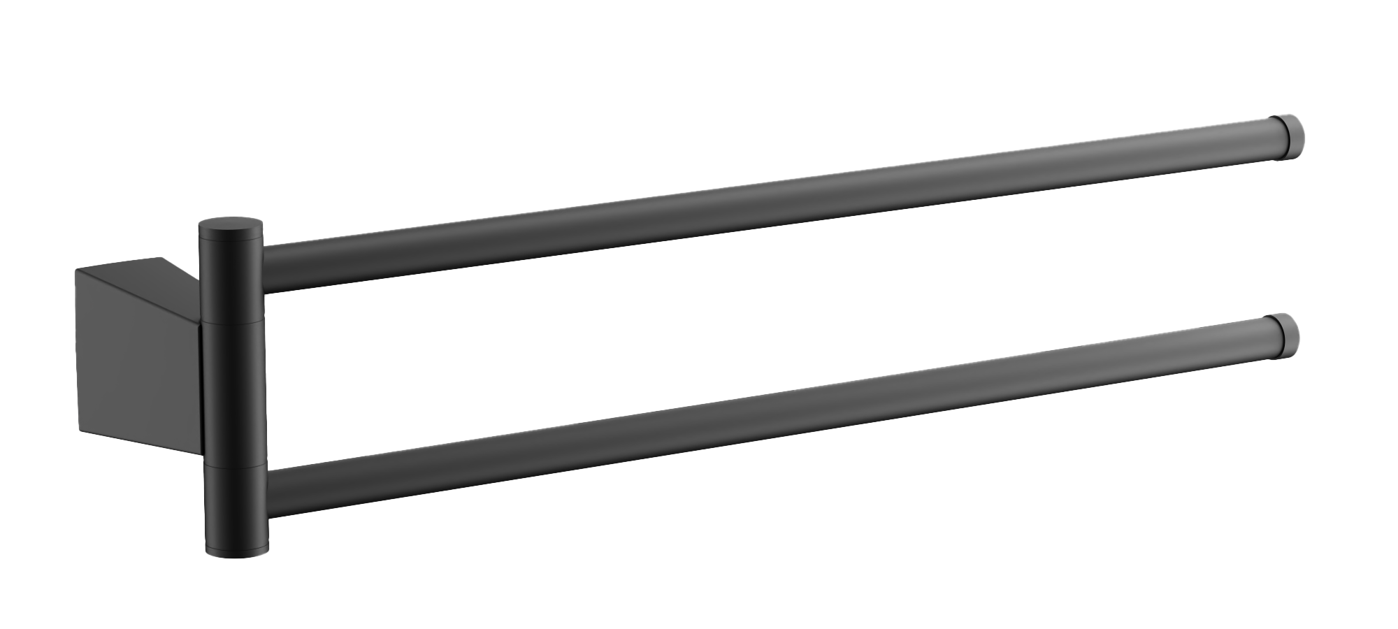 

Полотенцедержатель BELZ B914 B91412 двойной, черный