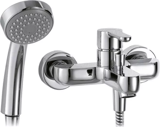 

Смеситель для ванны Bravat Stream F63783C-B хром
