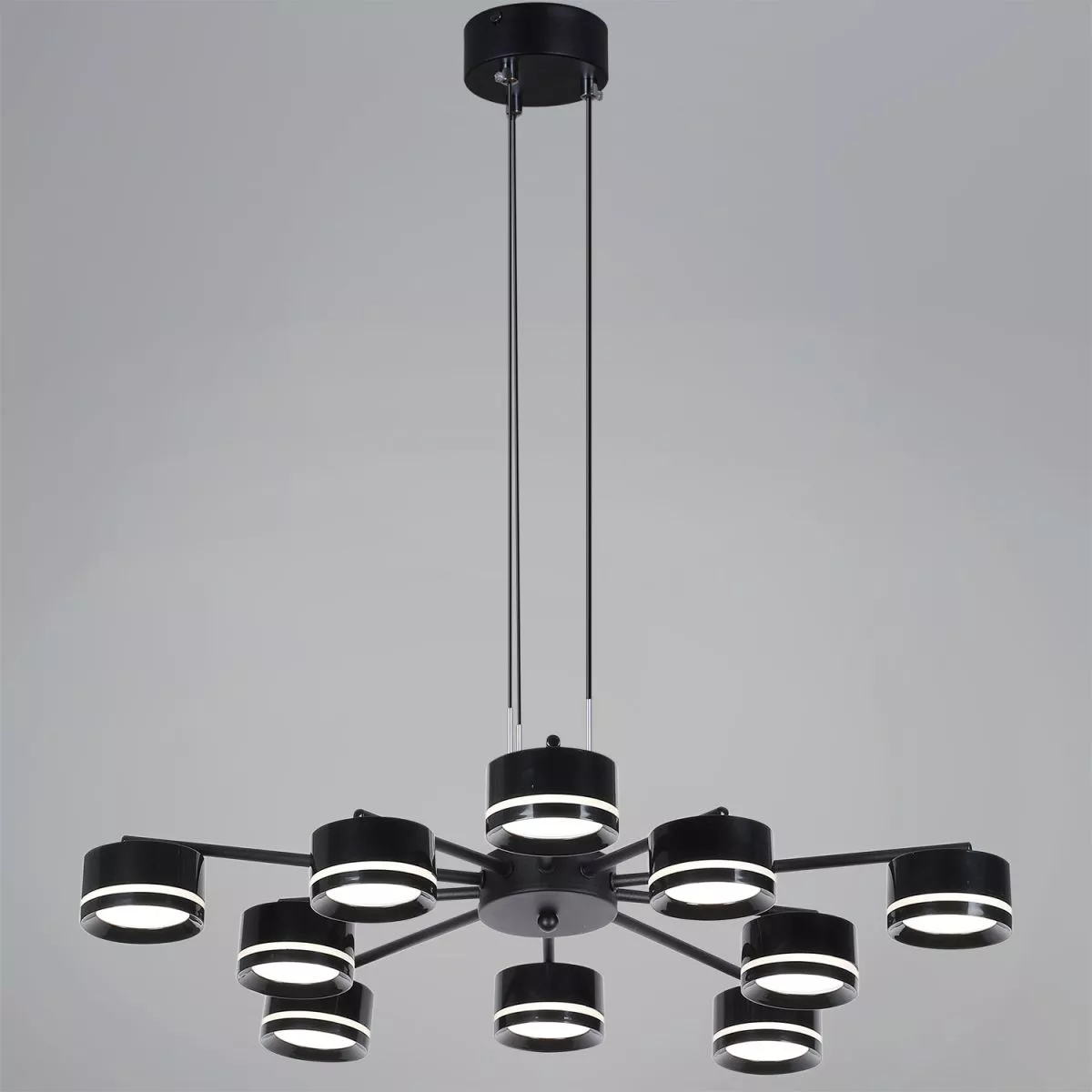 

Потолочная люстра Reluce 19490-0.4-5+5 Black